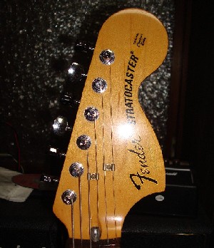 Fender Japan Stratocaster 1984-86年頃 ヘッド