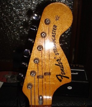 Fender Stratocaster 1976年前期 ヘッド