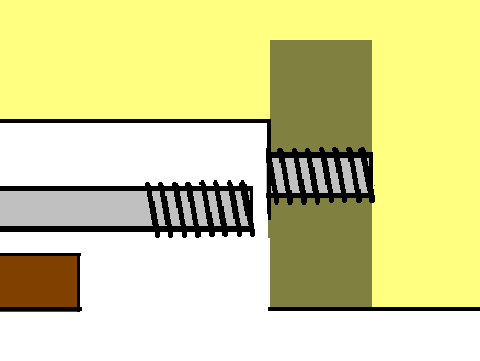 ロッドエンドとロッドが外れているハズ